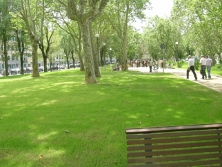 29 maggio 2009: il parco di Piazza Mazzini riaperto al pubblico dopo 10 mesi di lavori di riqualificazione