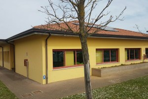 Inaugurazione Scuola di Longiano, esterno, 01/04/2017