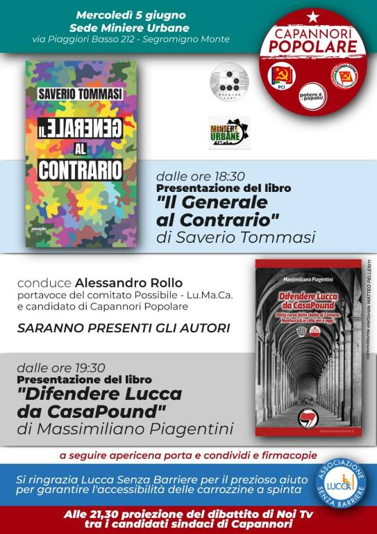 locandina evento capannori popolare