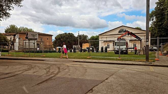 cinema all’aperto piazzale San Donato