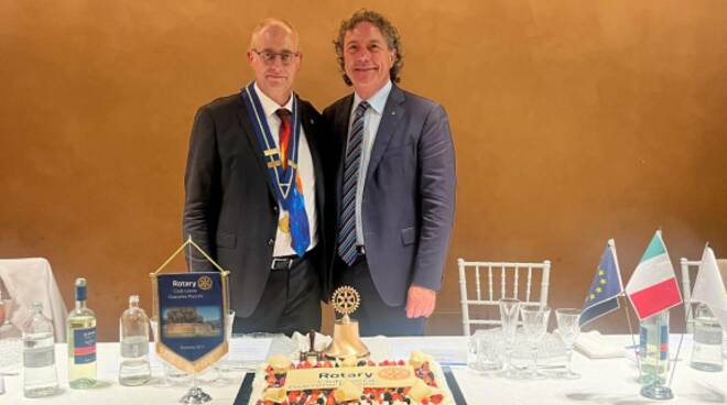 Rotary Club Lucca Giacomo Puccini, si insedia il nuovo presidente Andrea Boni