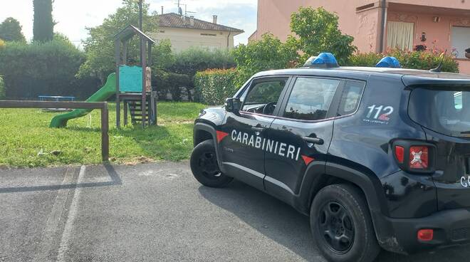 carabinieri parco giochi di marlia