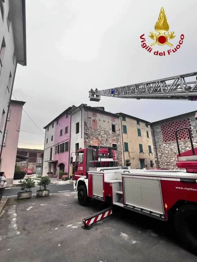 maltempo vigili del fuoco a Sant'Anna