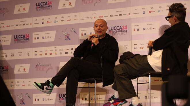 Max Pezzali Lucca Comics foto di Andrea Simi