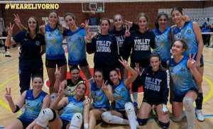 Volley Livorno: splendida vittoria delle gialloblu nell'incontro diretto con Porcari