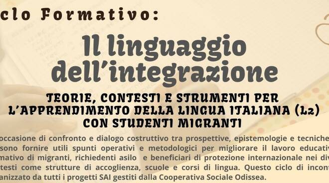 incontri formativi Il linguaggio dell’integrazione