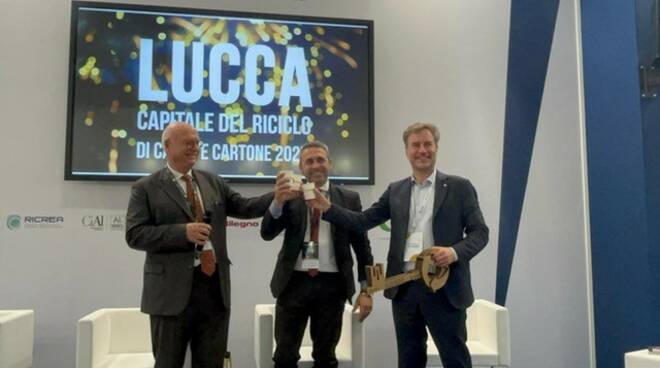 Lucca la capitale del riciclo della carta per l’edizione 2025