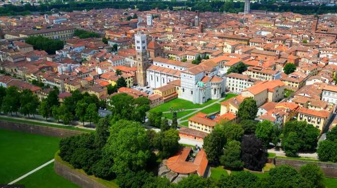 lucca vista dall