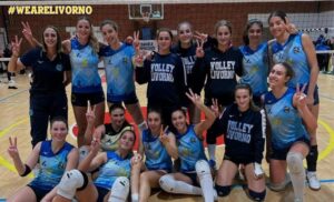 Volley Livorno: splendida vittoria delle gialloblu nell'incontro diretto con Porcari
