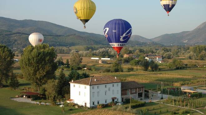 mongolfiere, Capannori,