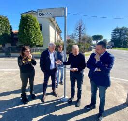 Marcello Pierucci, sopralluogo, Porcari,