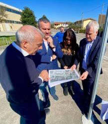 Marcello Pierucci, sopralluogo, Porcari,