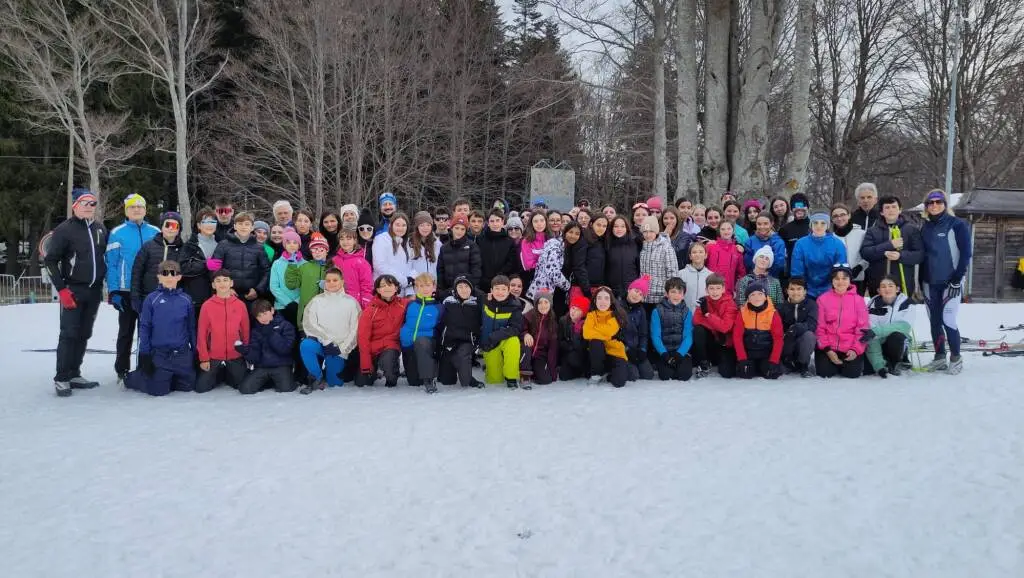 Stagione invernale, successo per il corso di avviamento allo sci di fondo della Focolaccia