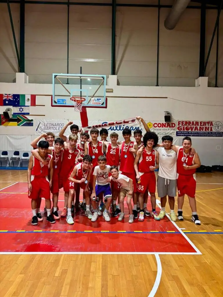 L’under 15 Gold del Basketball Club Lucca vince la Coppa Toscana