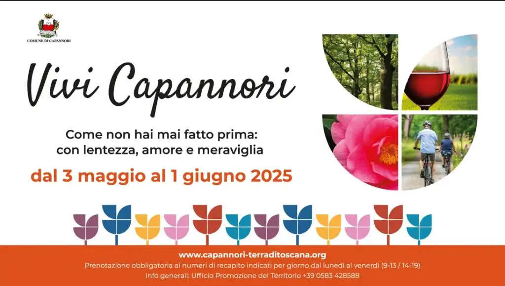 'Vivi Capannori 2025': al via l'ultimo weekend tra natura, creatività e storie al femminile