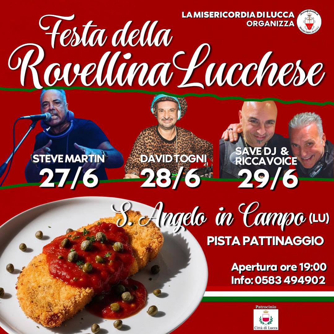 locandina festa della rovellina lucchese