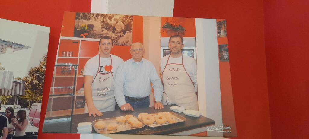 Sergio, frati, bomboloni, cannoli