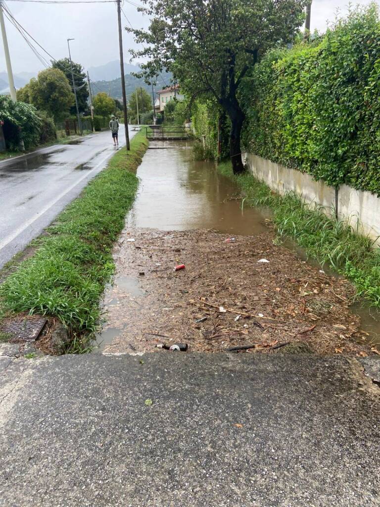 Allagamenti, Versilia