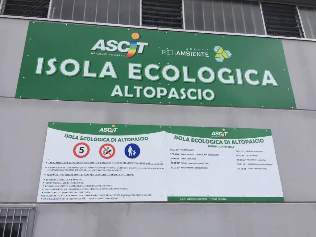 Il centro di raccolta Il Cerro ad Altopascio chiude per trasloco