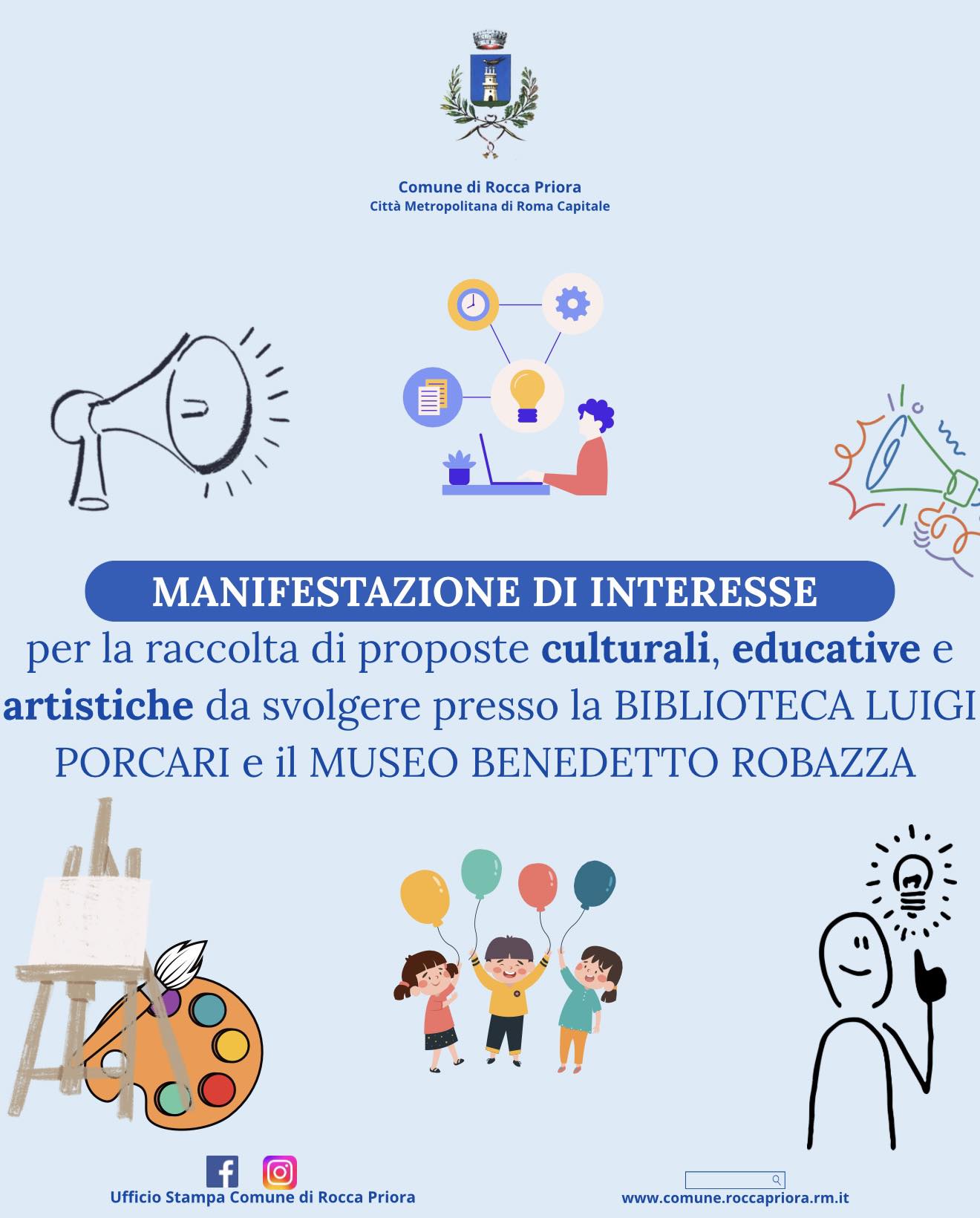 rocca priora manifestazione di interesse