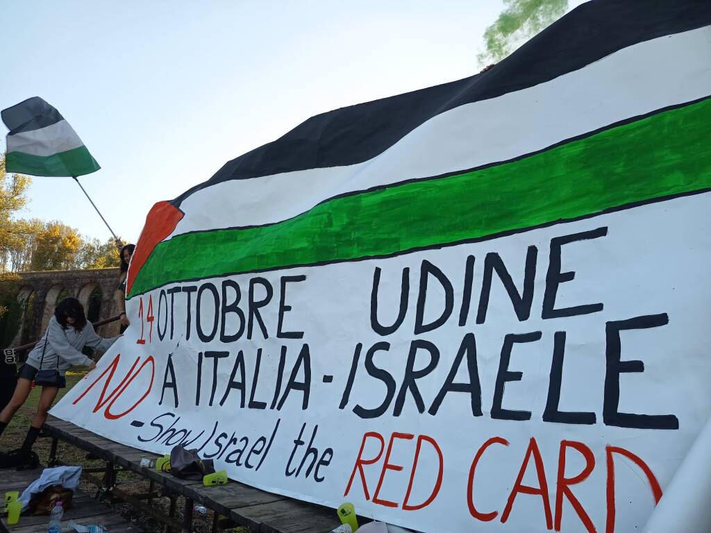 Trebesto, protesta, Italia, Israele,