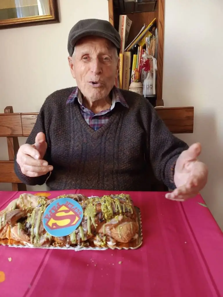 Dante Unti, il sarto di Rughi, compie 106 anni