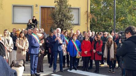 Inaugurazione viale Emi Stefani