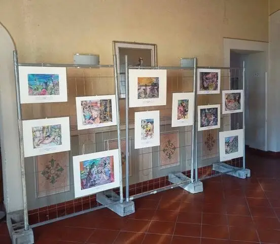 Alla Rsa don Gori la mostra del pittore lucchese Giuliano Gabbani