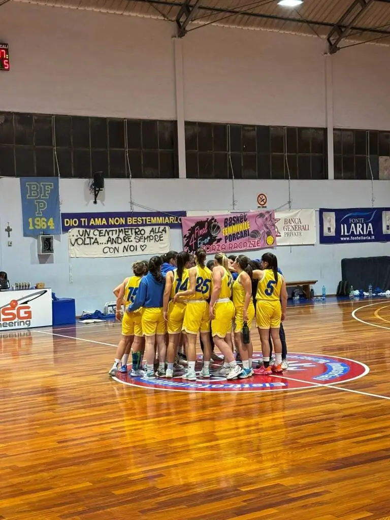 Bf Porcari, sconfitta in casa con Baloncesto Firenze