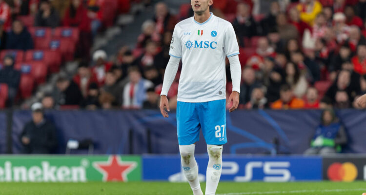 Lucca, prima stagione al Napoli