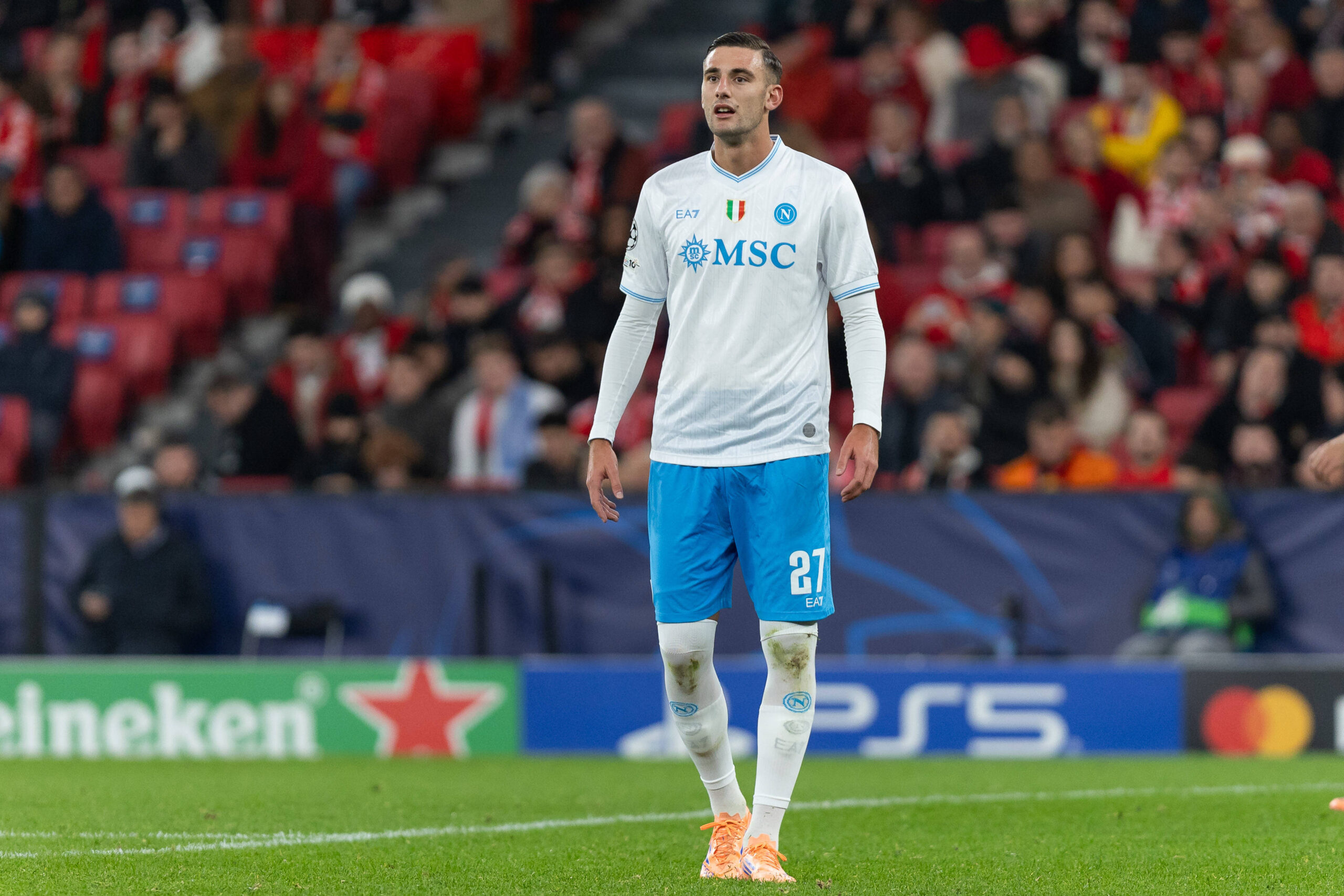 Lucca, prima stagione al Napoli