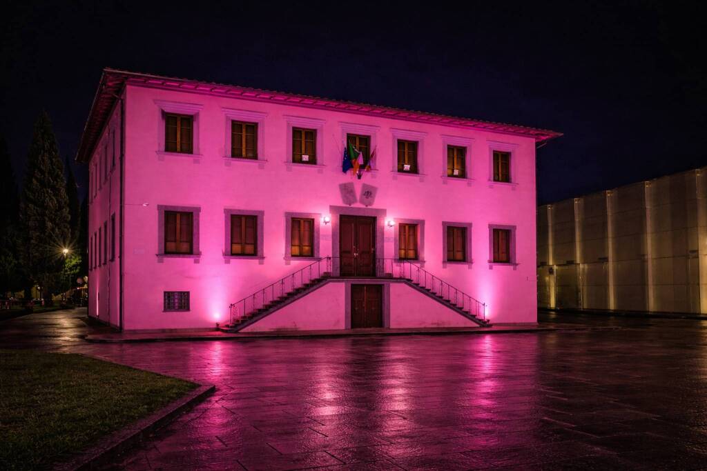 Porcari Giro d'Italia, comitato di tappa, logo e città in rosa