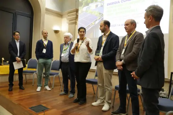 Premio Comunità Energetiche Rinnovabili e Solidali, terzo posto per la CER di Capannori