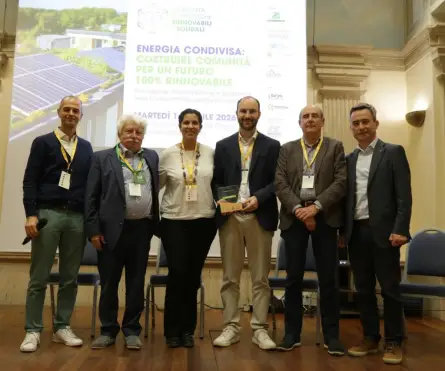 Premio Comunità Energetiche Rinnovabili e Solidali, terzo posto per la CER di Capannori