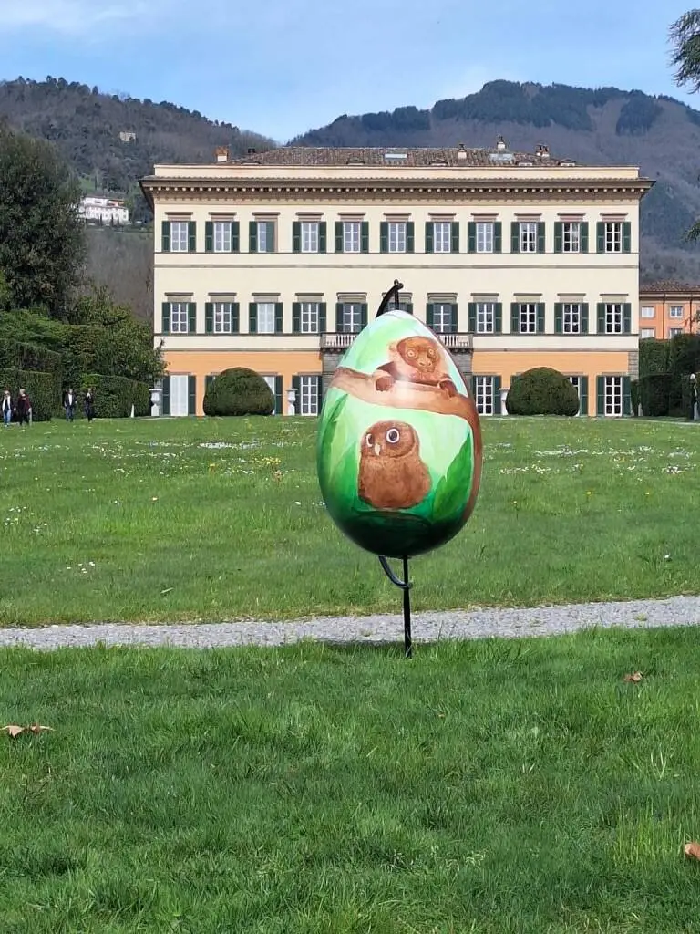 Uova giganti e artistiche per la Caccia al Tesoro di Pasqua a Villa Reale