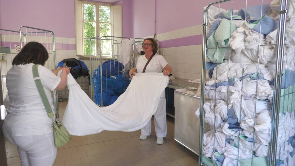 Ecolavabile, nuova lavanderia all'Rsa della Pia Casa