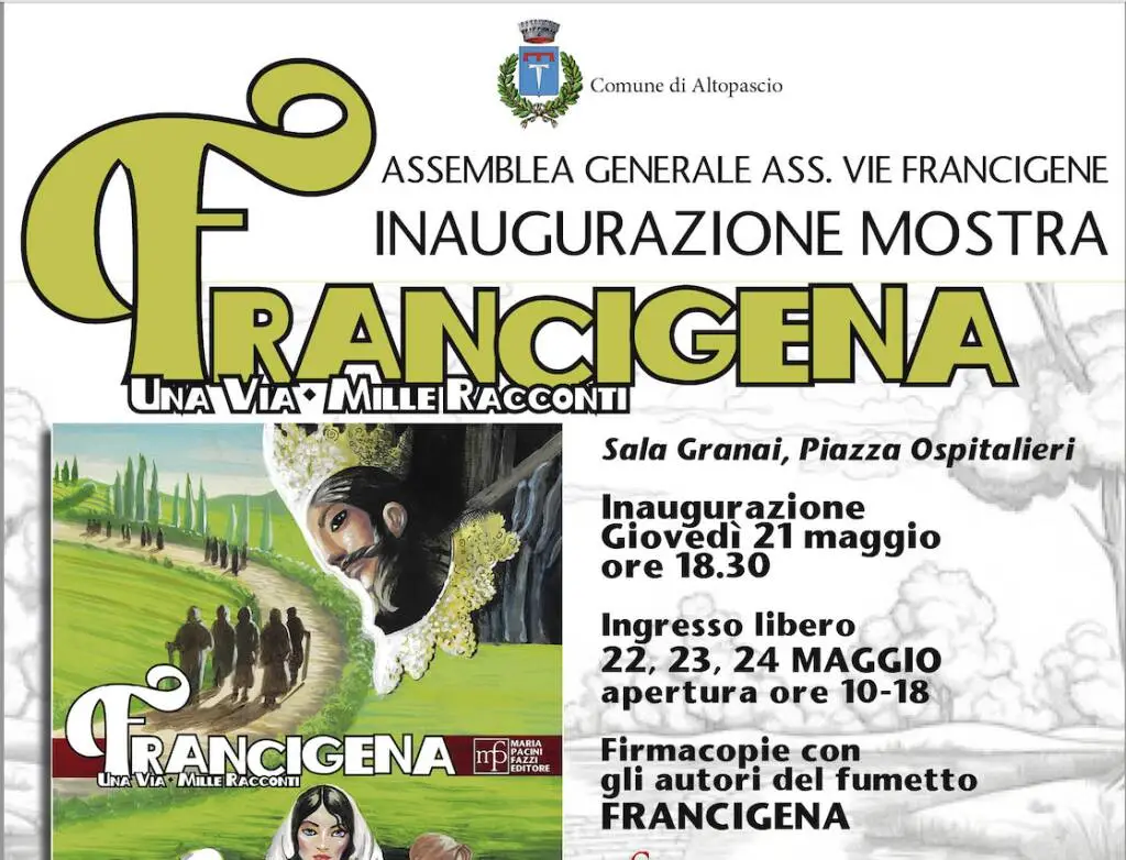 Inaugura ad Altopascio la mostra ‘Francigena. Una via mille racconti’