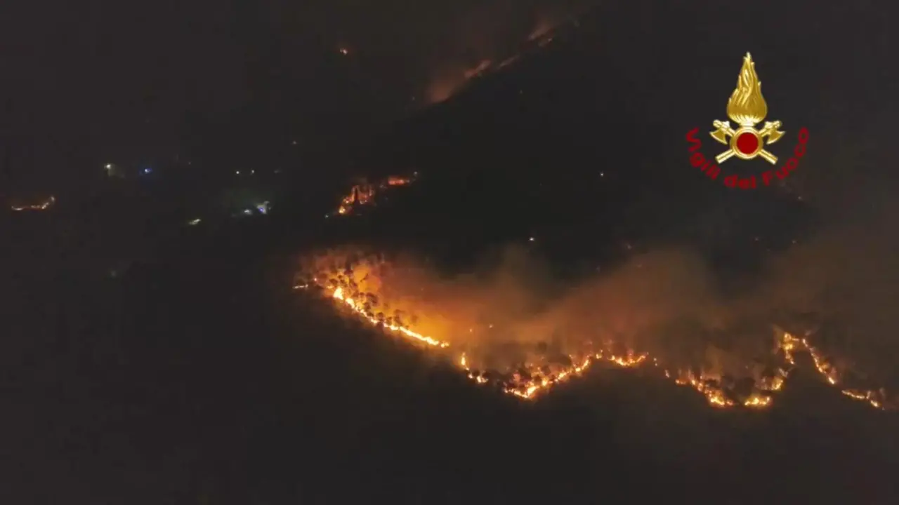 Incendio MONTE FAETA