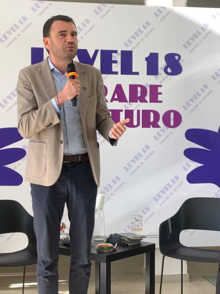 Level 18, iniziativa, Costituzione, Giordano Del Chiaro