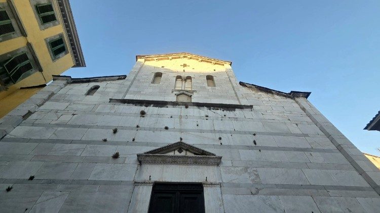 Chiesa di Sant'Alessandro Maggiore a Lucca, dove si è tenuto l'incontro del 12 giugno dedicato a San Davino.