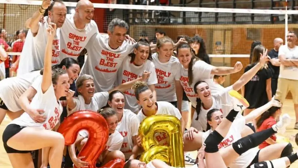 Volley, Porcari promosso in B2 nazionale