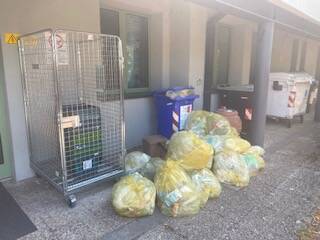 Bottone La tua pubblicità sul giornale