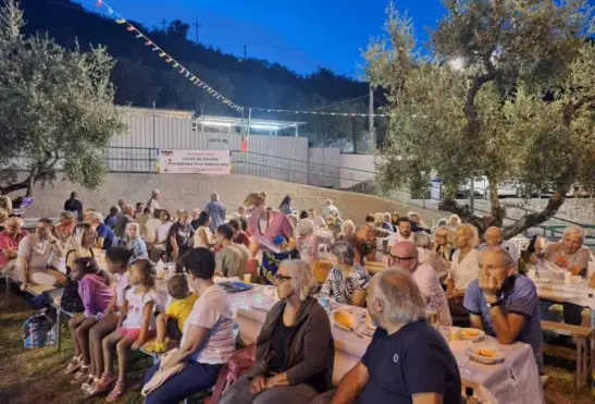 Successo per la Pastasciuttata Antifascista nello spazio sagra di Matraia