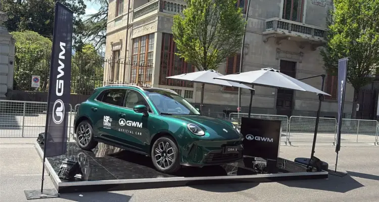 GWM porta al Lucca Summer Festival 2026 test drive gratuiti e esposizione di ORA 5