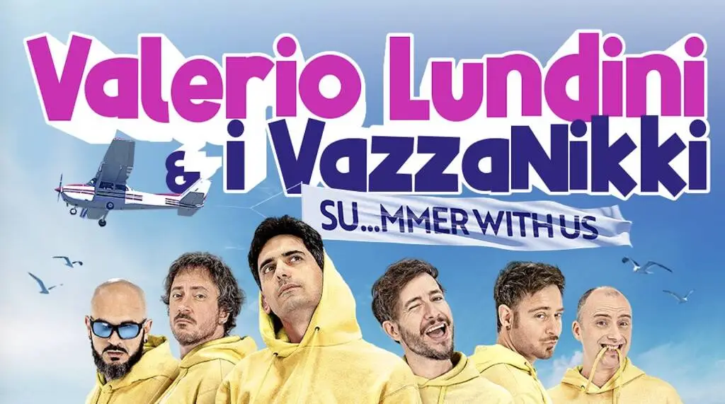 Valerio Lundini e i VazzaNikki sul palco di piazza Ricasoli per il ‘Luglio Altopascese’