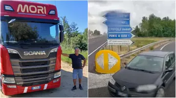 Applausi ad Alessandro, camionista coraggioso. Blocca l’auto contromano sulla FiPiLi: “Ho tenuto i nervi saldi”