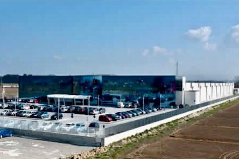 Stabilimento Biancoforno a Fornacette nel comune di Calcinaia