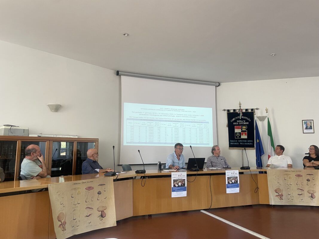 Presentazione del corso per Micologo all’Unione dei Comuni della Media Valle del Serchio