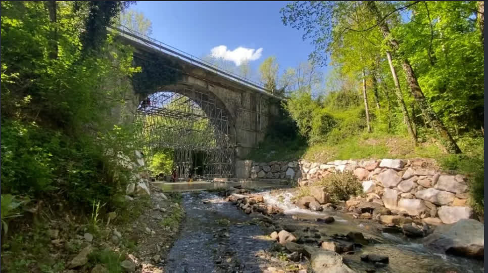 Ponte Piastrella a Camporgiano sulla Sr445, lavori di messa in sicurezza