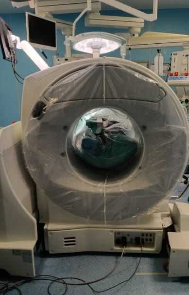 TC Cone Beam portatile in sala operatoria all’ospedale di Cisanello